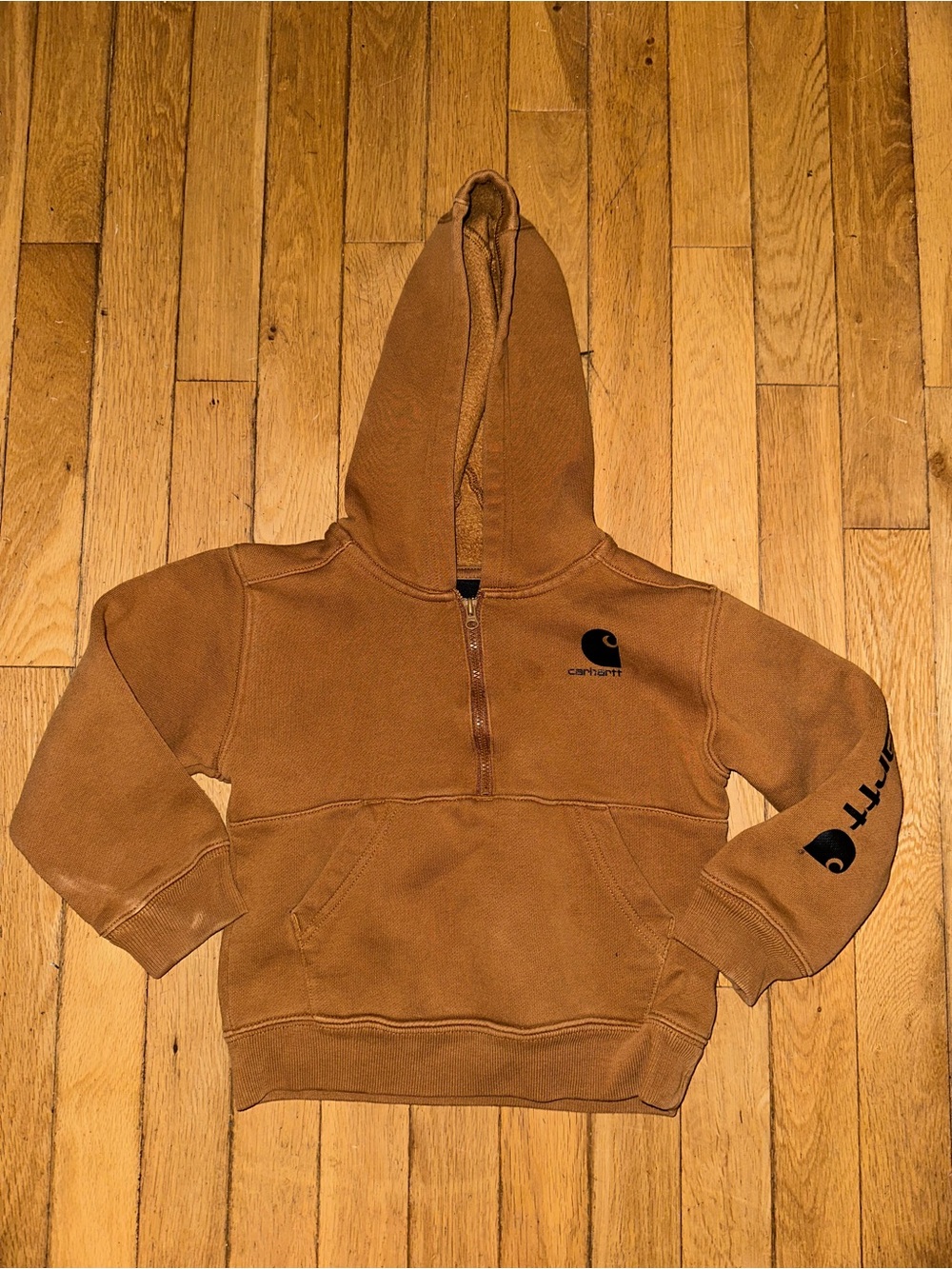 Kid’s Unisex Carhartt hooded jacket half zip